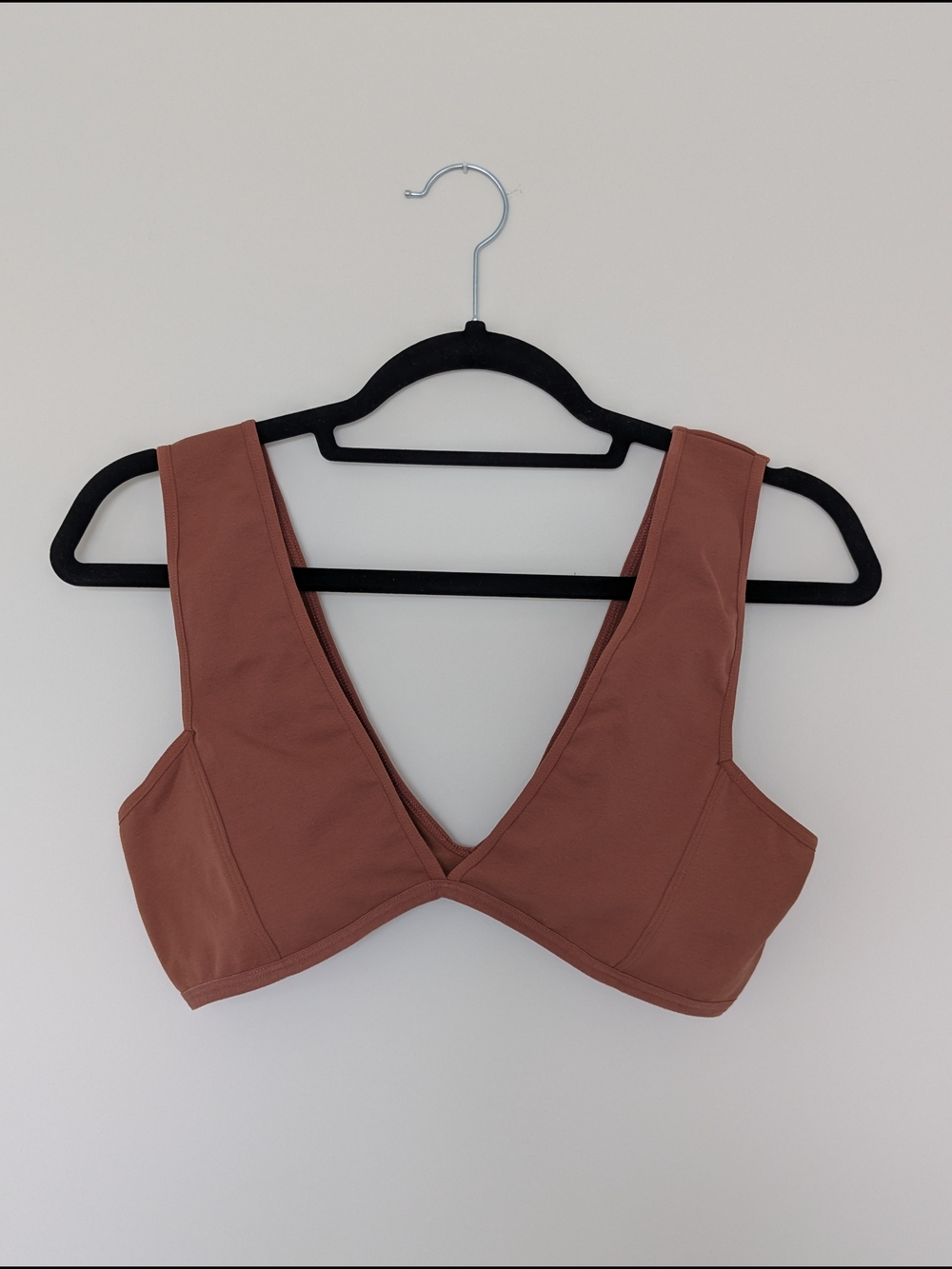 M/L Intimately Free People Neutral Brown/Terracotta Stretch Bralette Wireless